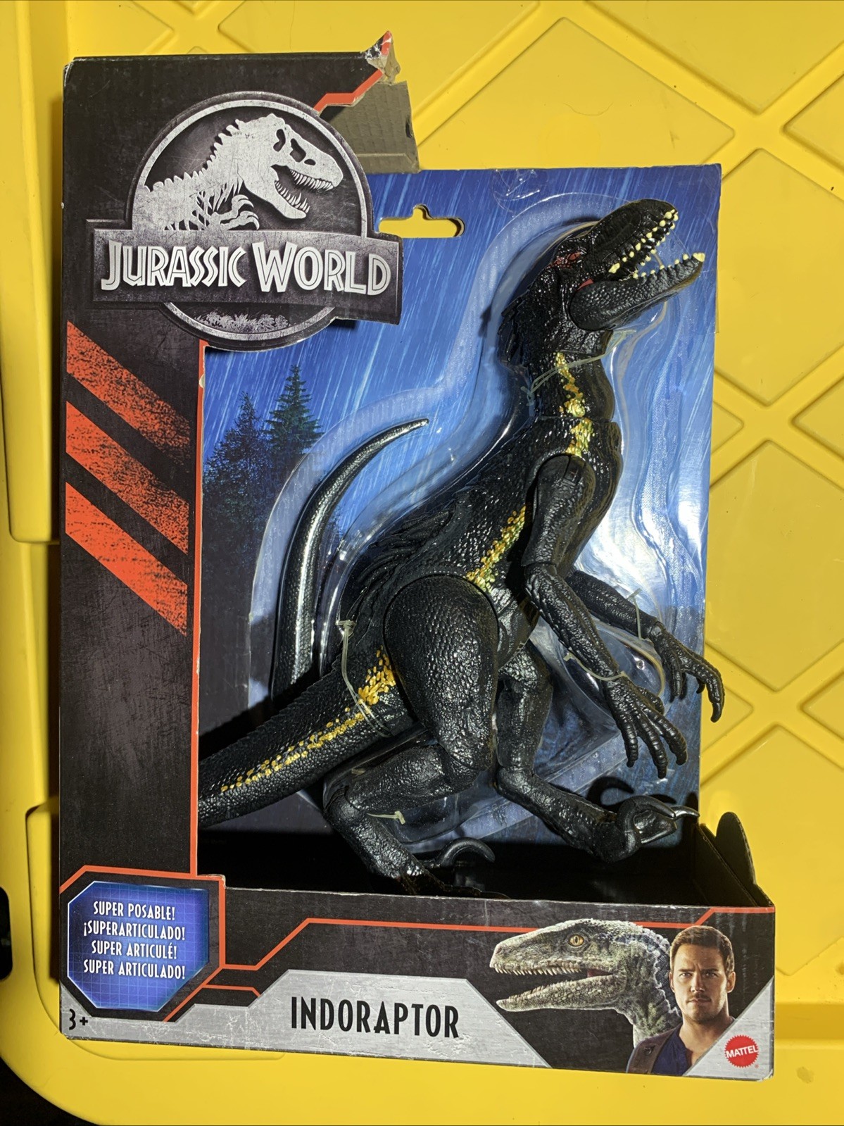 Jurassic World Indoraptor Super Poseable SEALED Action Figure Mattel 2020