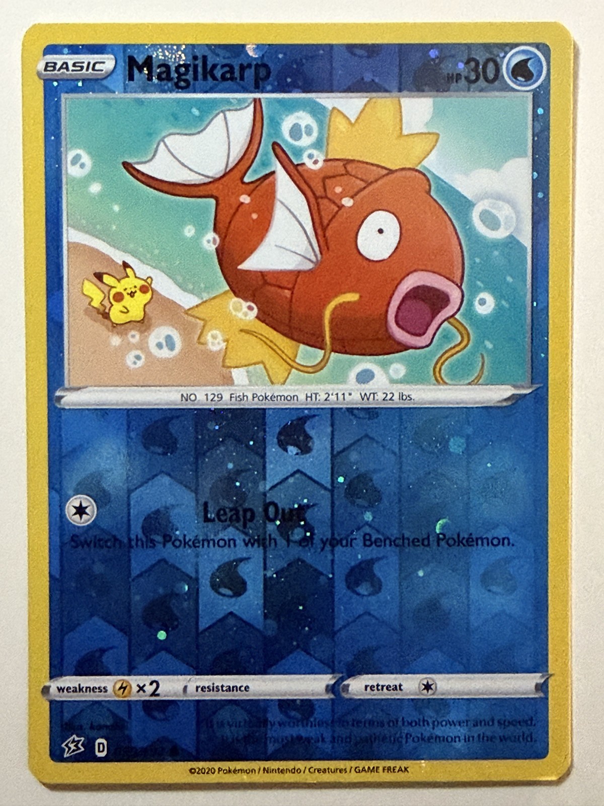 Magikarp (Reverse Cosmos Holo) 039/192 Miscellaneous Cards & Products LP Pokemon Magikarp (Reverse Cosmos Holo) 039/192 Miscellaneous Cards & Products LP Pokemon