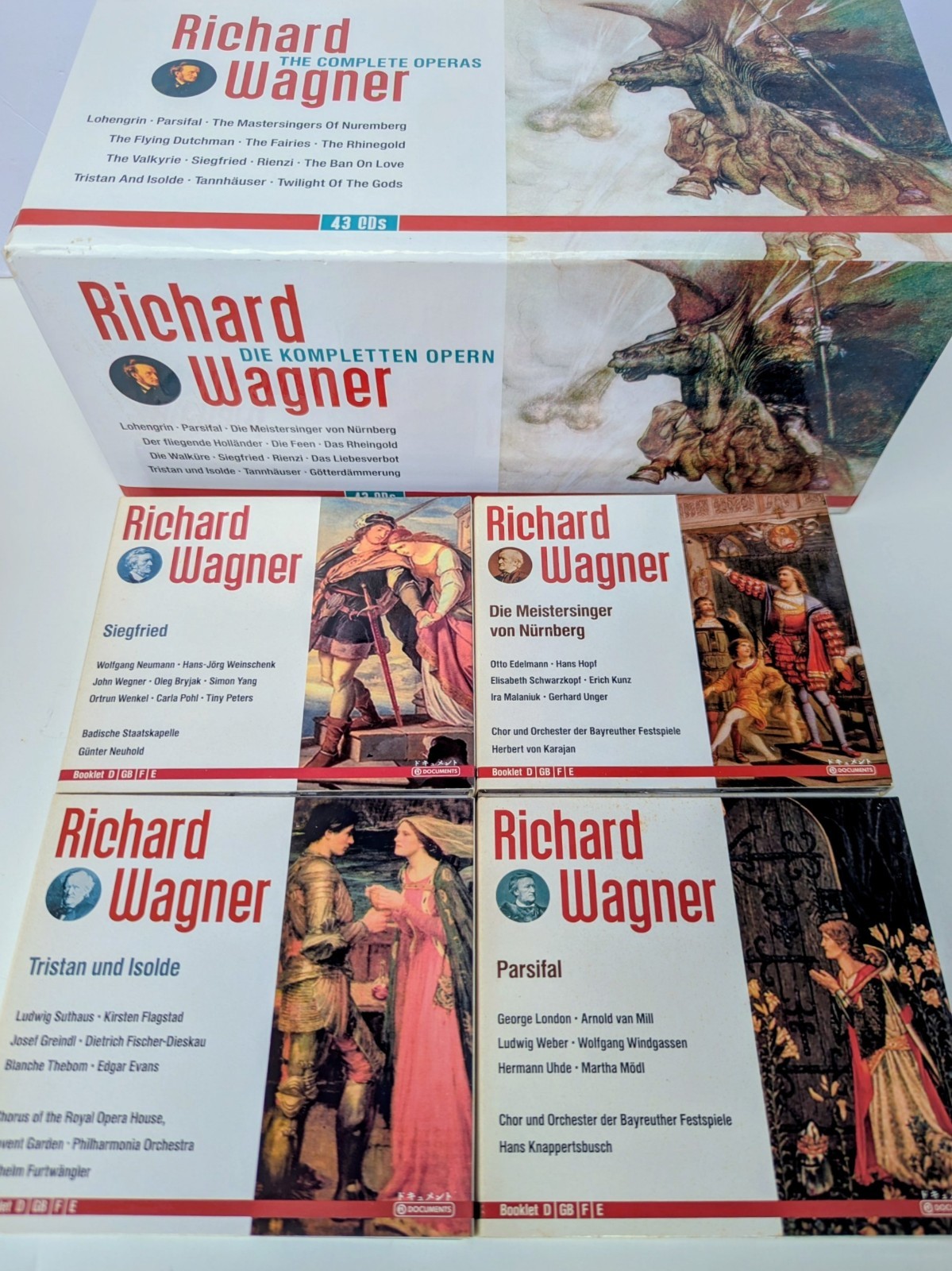 Richard Wagner Complete Operas 43 CD Box Set Die Kompletten Opern Membran 2005
