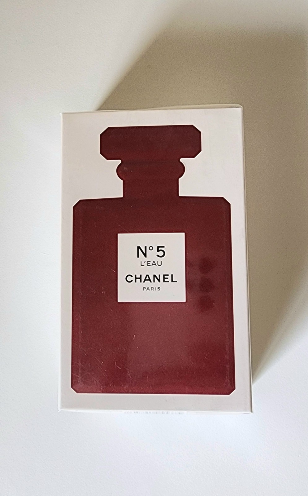 CHANEL No. 5 L\'EAU 3.4 fl oz Limited Edition Red Bottle NIB sealed