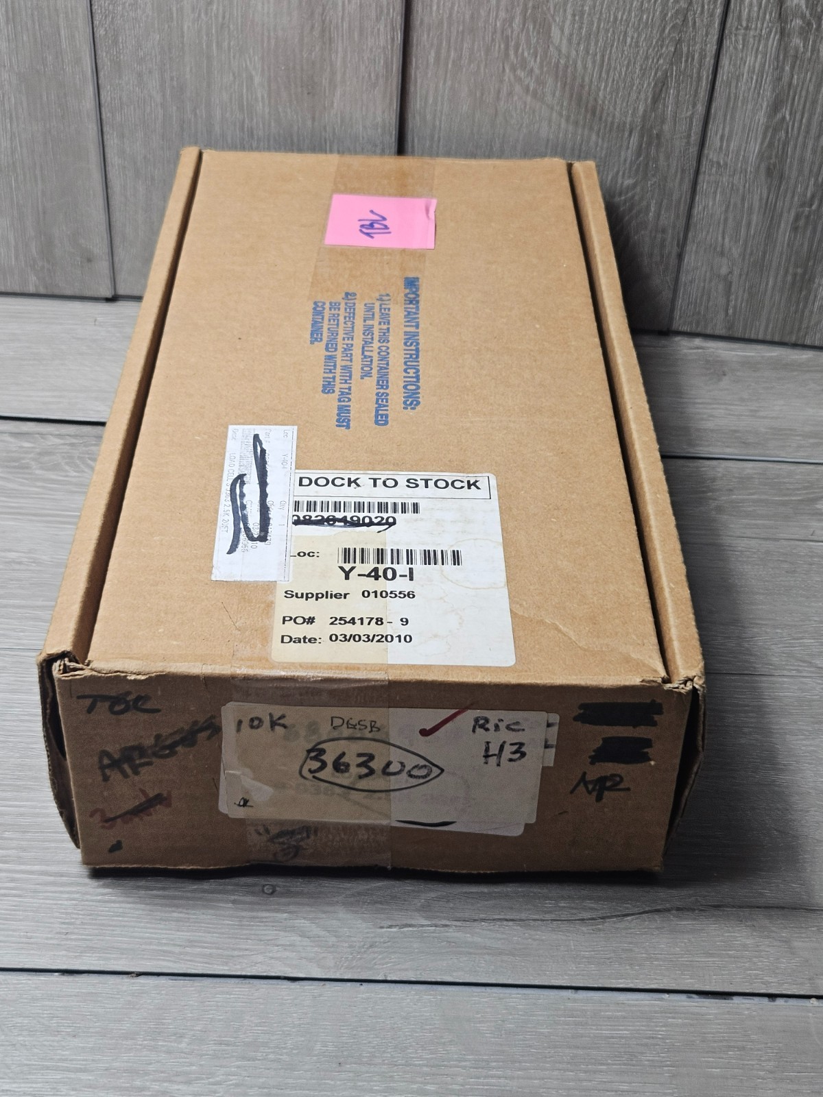 Sensortronics Load Cell - 65016-10k-0104WH - 10K LBS @ 2.997 mV/V - ser # - 1540