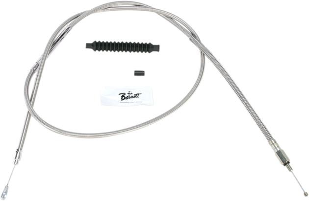 Barnett Clutch Cable +12 Stainless Braided #102-30-10005-12 Harley Davidson