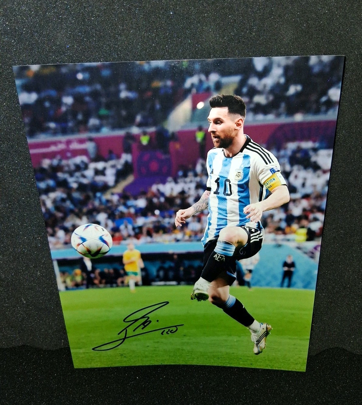 Lionel Messi Leo Messi Miami Original Autographed 8x10 Photo w/COA Argentina Lionel Messi Leo Messi Miami Original Autographed 8x10 Photo w/COA Argentina