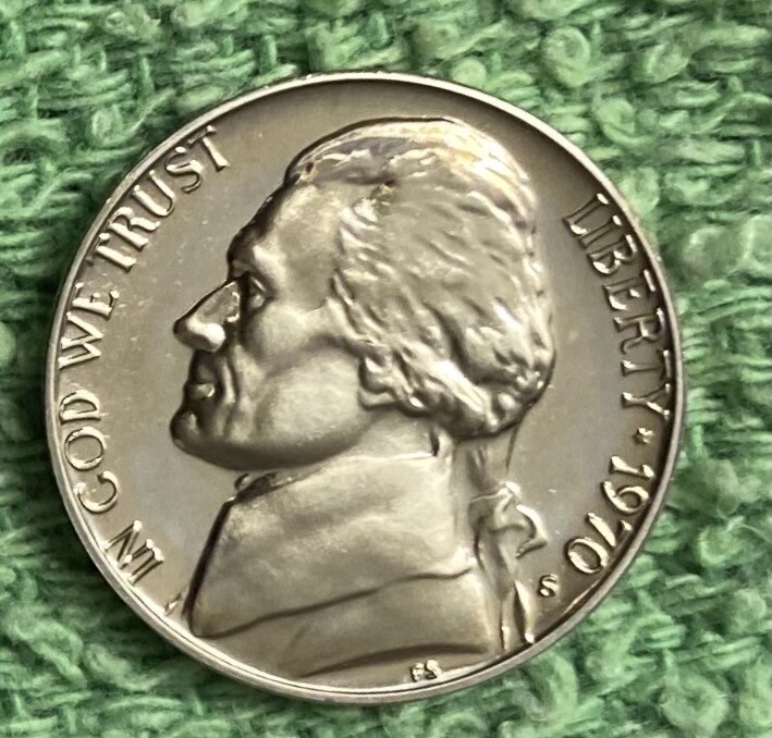 1970-S  **PROOF**  JEFFERSON NICKEL - NICE COIN - L@@K AT PICTURES    