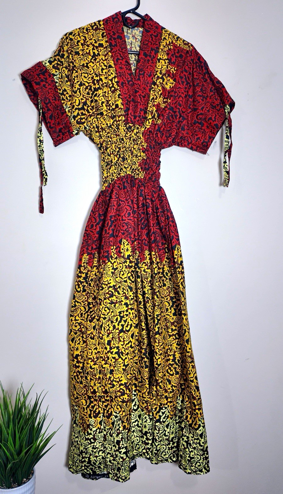 African Print Dress Women\'s Fashion. Size: L.