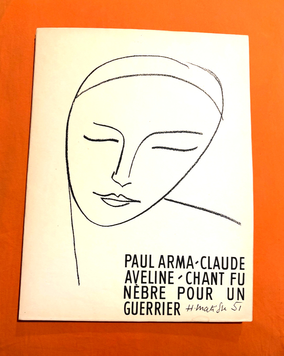 1953 HENRI MATISSE LITHOGRAPH \