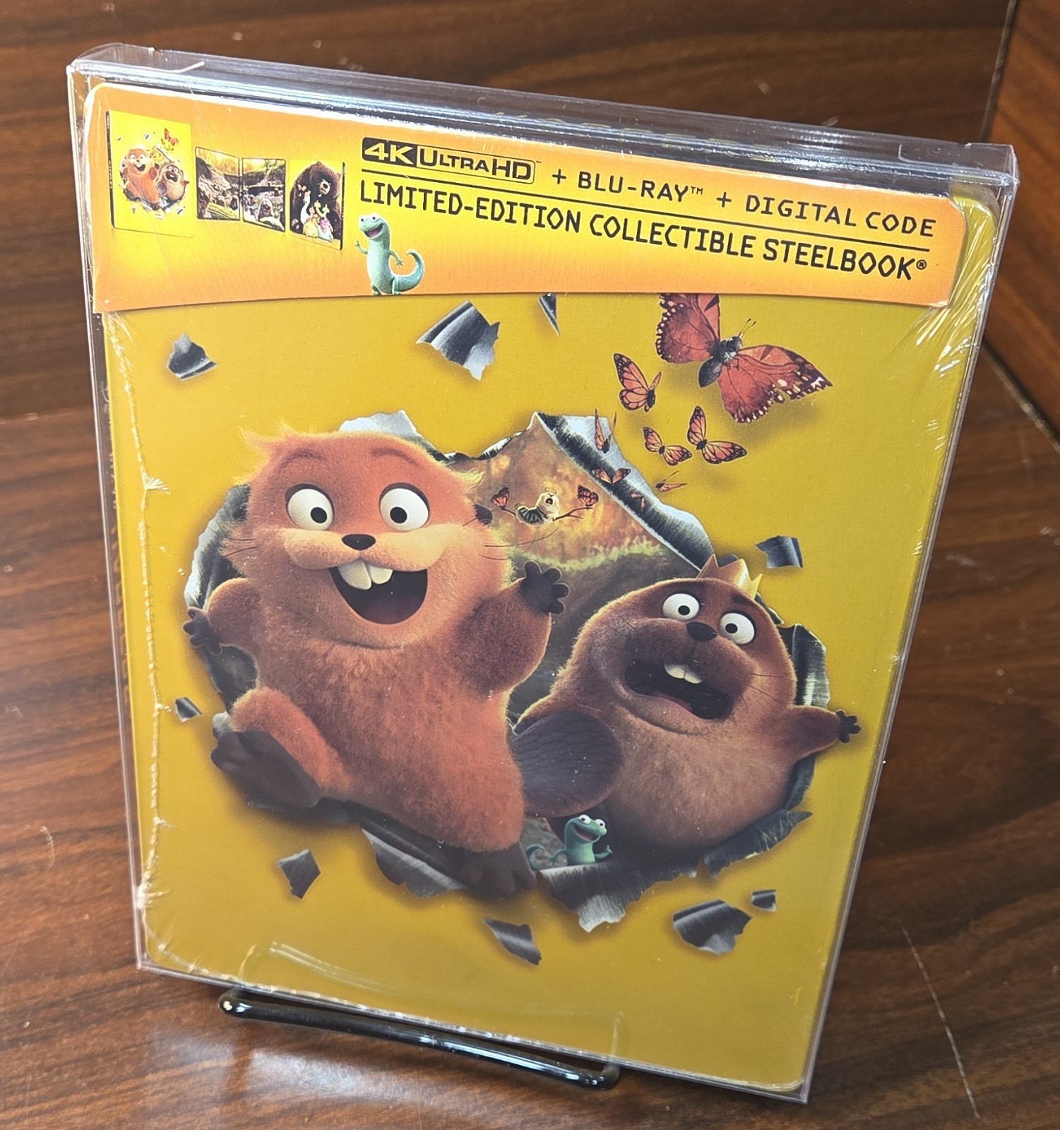 Hoppers Steelbook [4K/Bluray] NEW (Sealed)-w/PROTECTIVE SLEEVE-Free Box Shipping