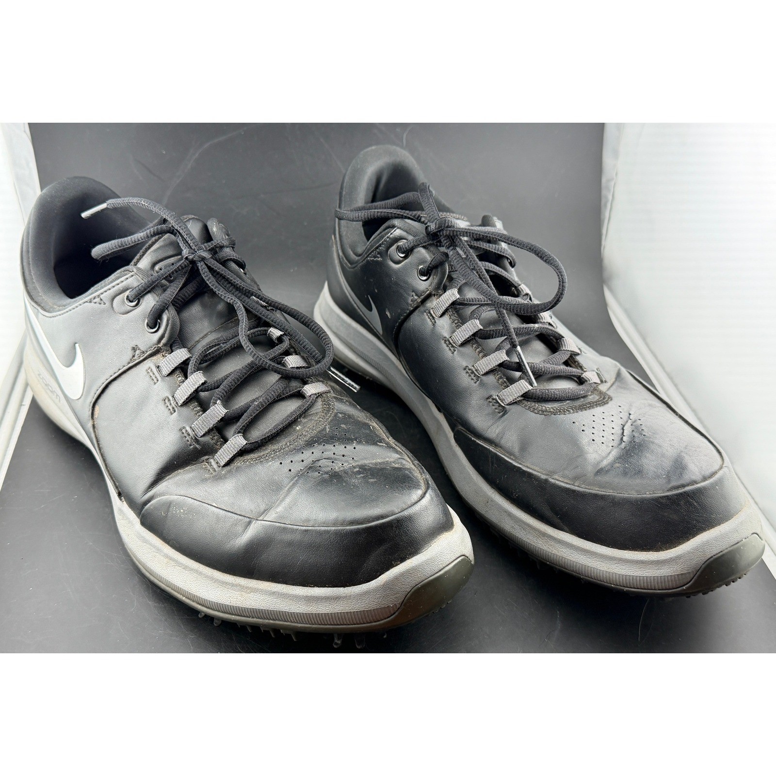 Nike Zoom Precision-Golf Shoes, Black Metallic Silver, 909723-003, Mens 13 Nike Zoom Precision-Golf Shoes, Black Metallic Silver, 909723-003, Mens 13