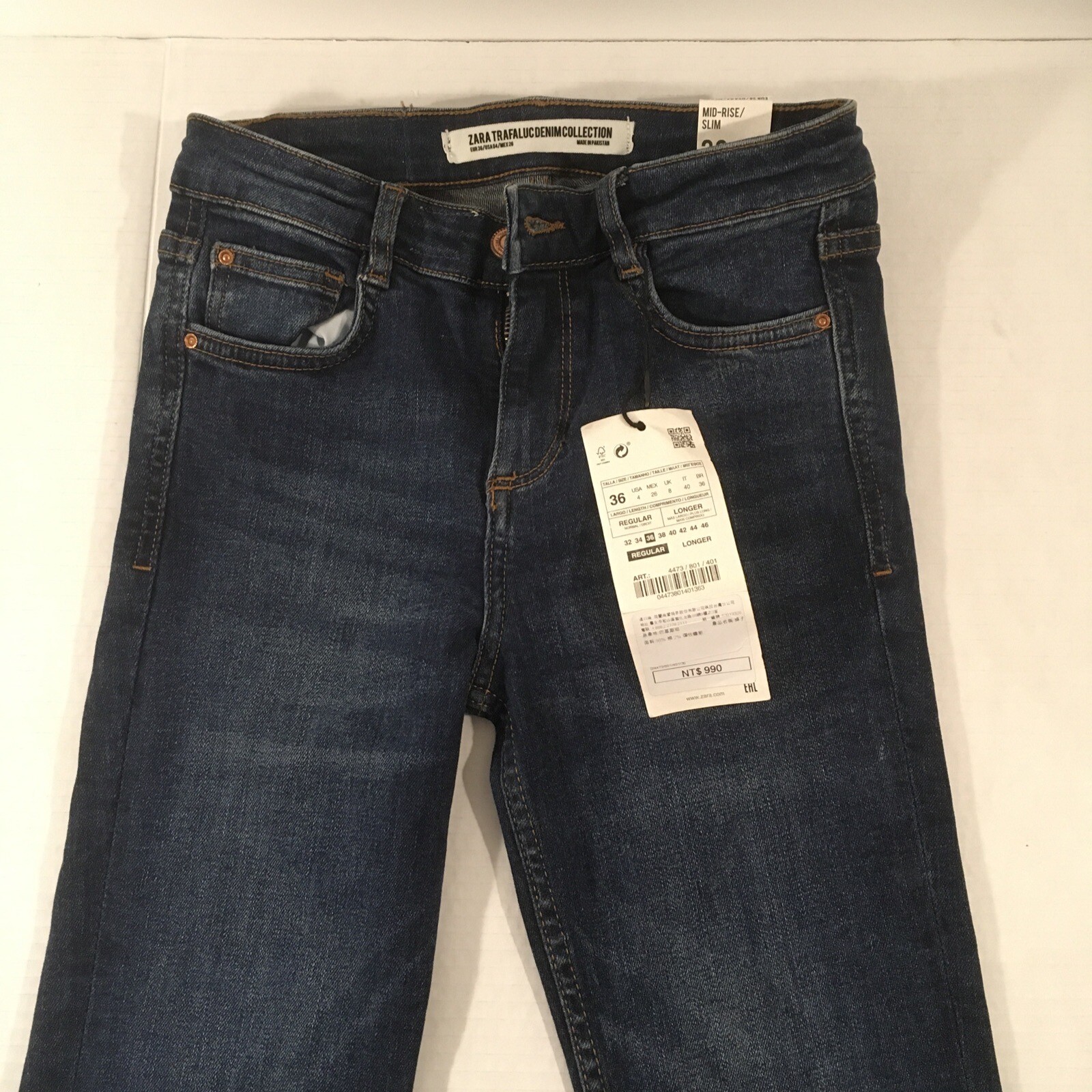 zara trafaluc Denim Collection Mid Rise Slim Size 4 zara trafaluc Denim Collection Mid Rise Slim Size 4