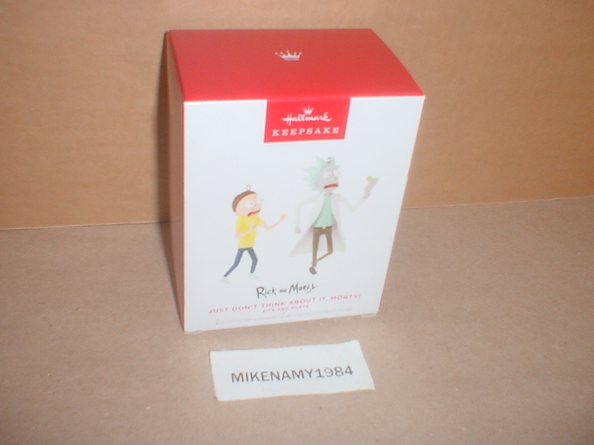 Hallmark Keepsake RICK and MORTY Hallmark Keepsake RICK and MORTY