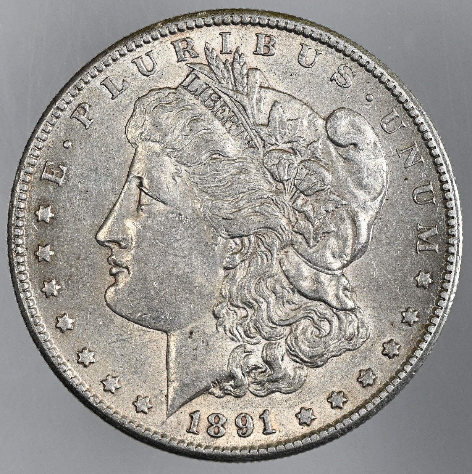 1891-S $1 MORGAN SILVER DOLLAR  \
