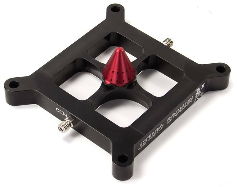 00-44500 Nitrous Outlet 4150 Stinger 2 Nitrous Plate Only Flows 600 HP Max 00-44500 Nitrous Outlet 4150 Stinger 2 Nitrous Plate Only Flows 600 HP Max