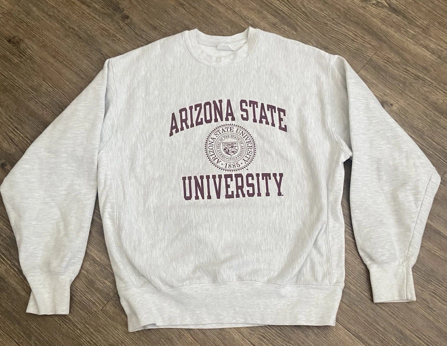 Vintage 90s Champion Reverse Weave Crewneck Arizona University State ASU Size XL