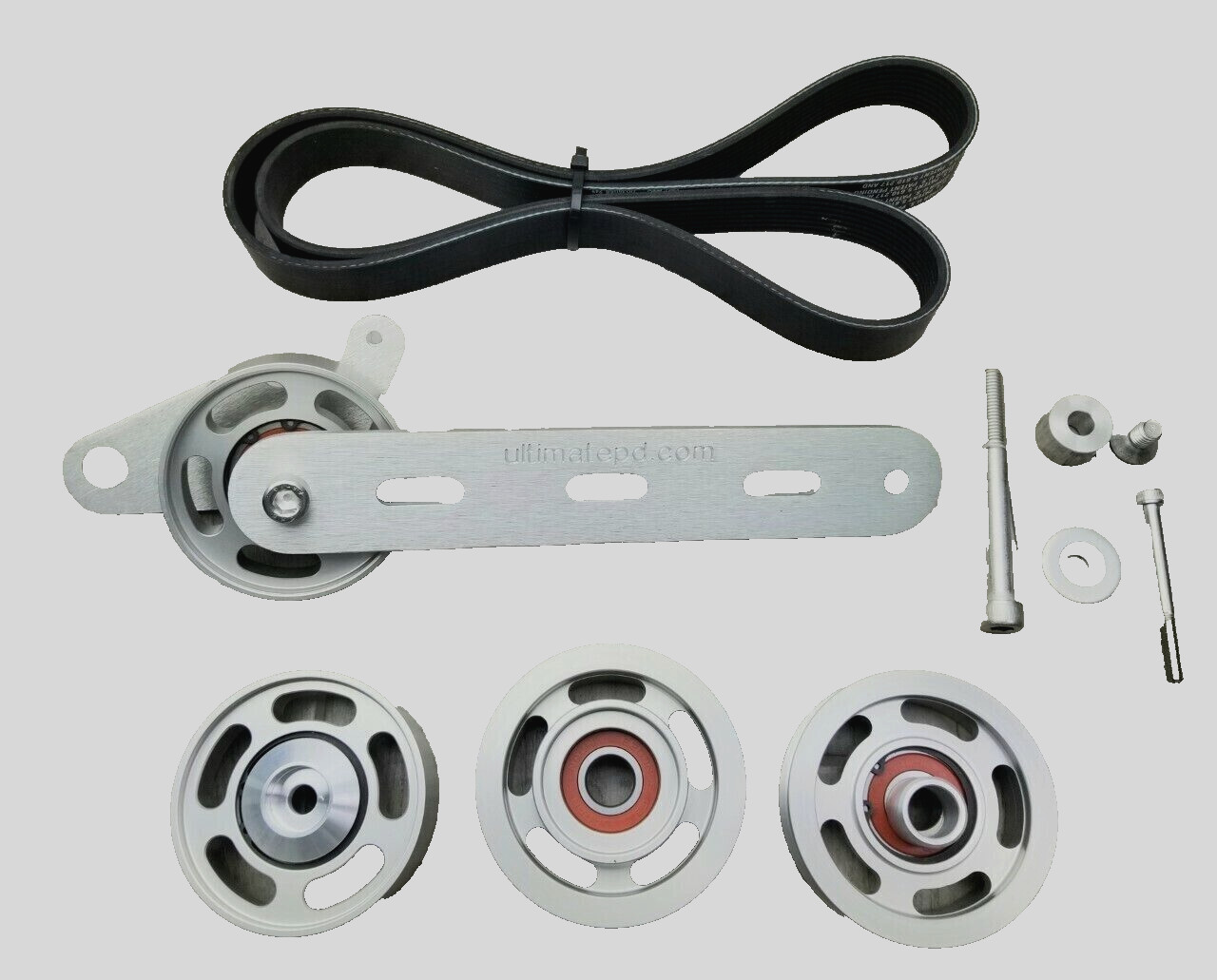 2003 - 2011 UPD M113K  AMG Mercedes Belt Wrap Kit & 3 pc idler kit bundle