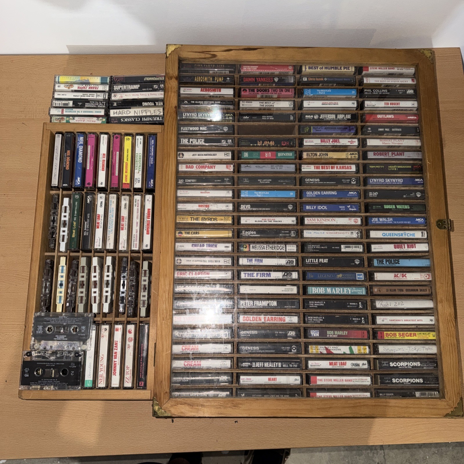 Massive Lot Of Over 130 Multi Genre Cassettes SEE PHOTOS Untested No Case Massive Lot Of Over 130 Multi Genre Cassettes SEE PHOTOS Untested No Case