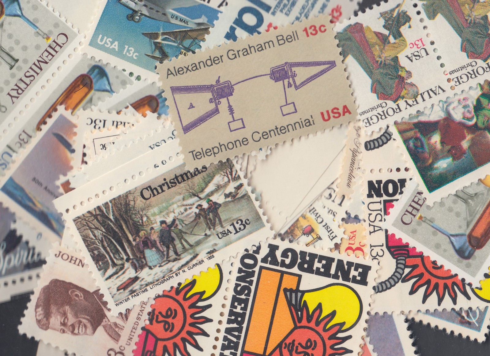 US Discount Bulk Postage - $13 Worth of 13 Cent Stamps - 100 Stamps Below Face