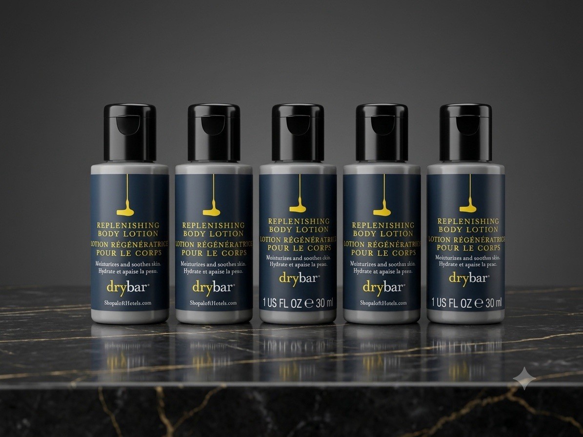 10 Travel Size Bottles Drybar Replenishing Body Lotion Aloft Hotels New