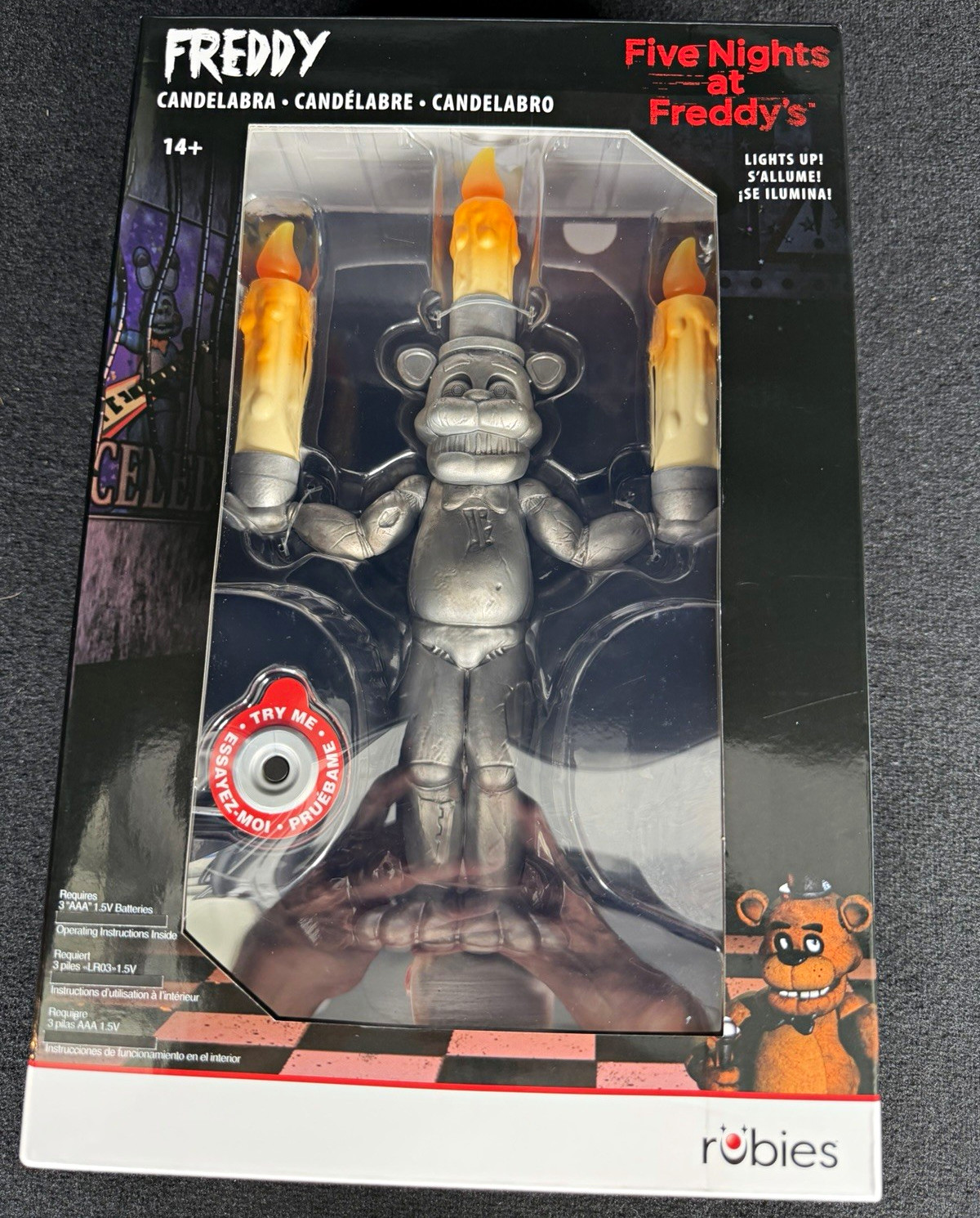 Rubies Five Nights at Freddy\'s Freddy Fazbear Candelabra Lights Up 5000311