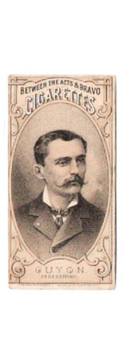 Rare 1880's N344 Guyon Pedestrian, Athletes Between the Acts
