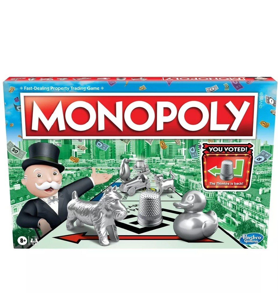 Hasbro Monopoly Board Game Classic - Sealed / NEW - BUY MORE & SAVE