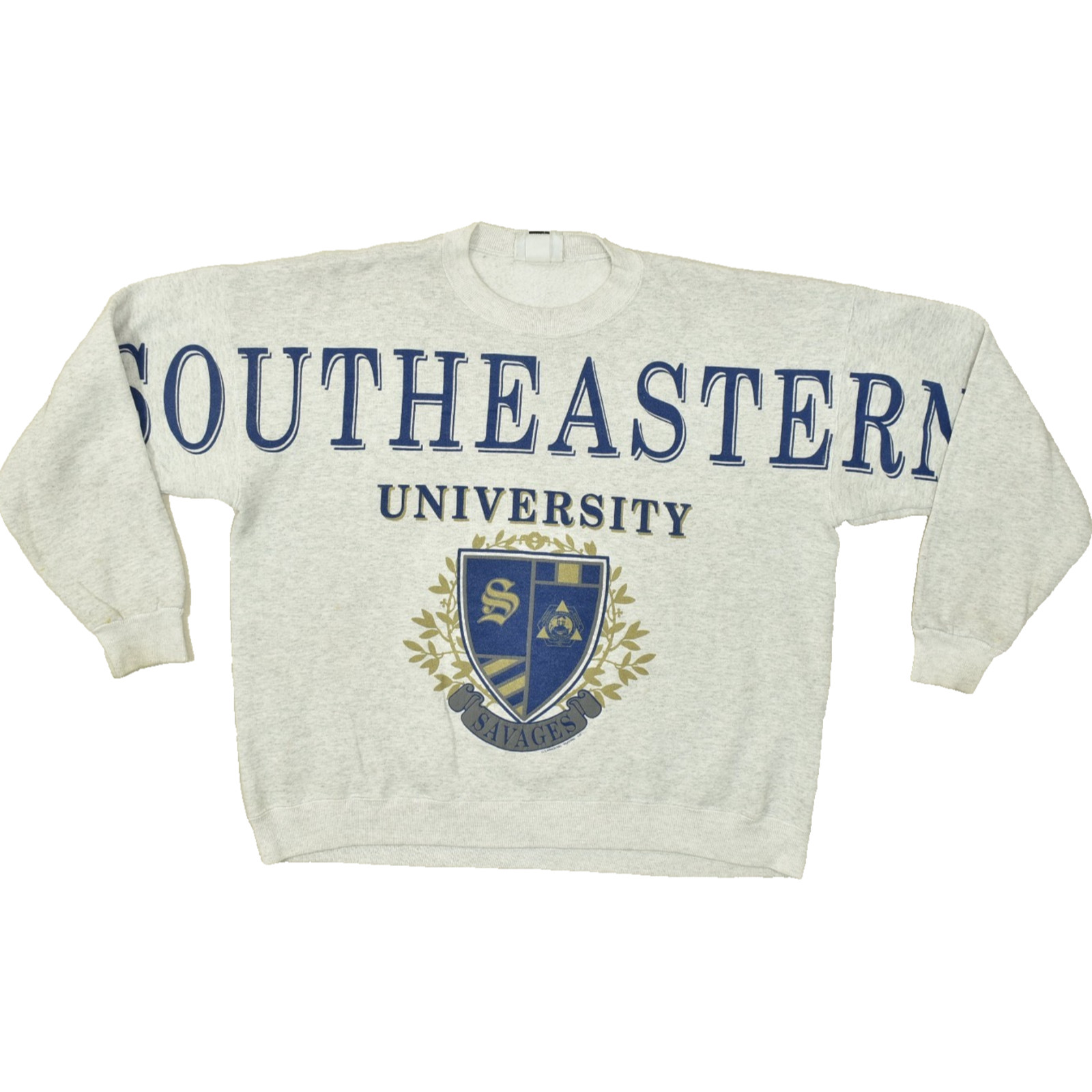 Vintage Lee Heavyweight Cotton Blend Southeastern University Sweatshirt 2XL