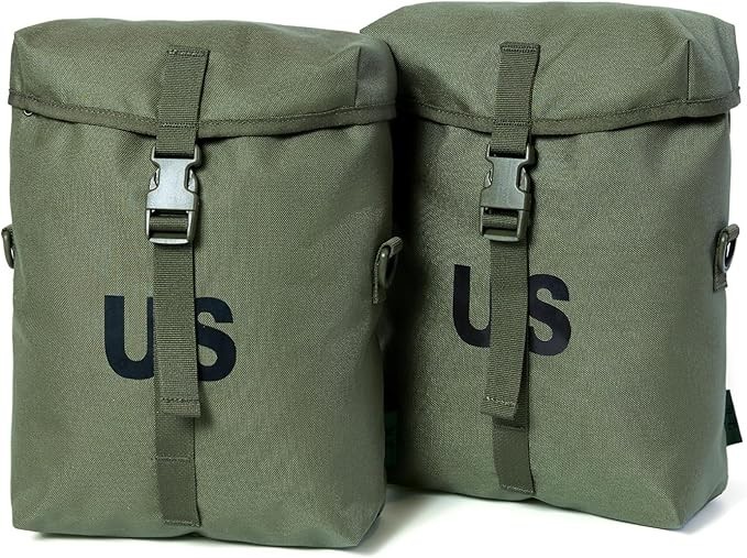 MT 2Pcs US Military MOLLE Sustainment Pouch, Army Utility Pouch