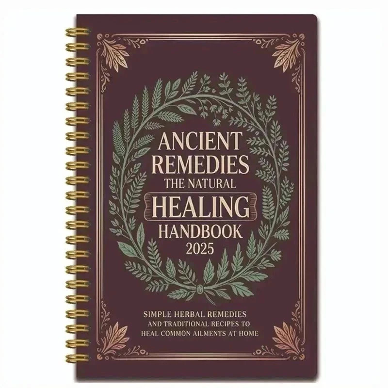 ANCIENT REMEDIES THE NATURAL HEALING HANDBOOK SPIRAL-BOUND GUIDE Notebook ANCIENT REMEDIES THE NATURAL HEALING HANDBOOK SPIRAL-BOUND GUIDE Notebook