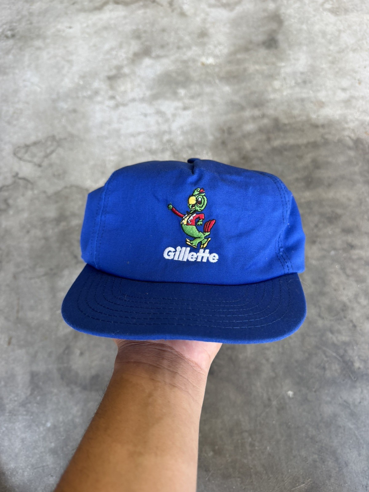 Vintage Gillette Razor 1960s Sharpie the Parrot Baseball SnapBack VERY RARE Vintage Gillette Razor 1960s Sharpie the Parrot Baseball SnapBack VERY RARE