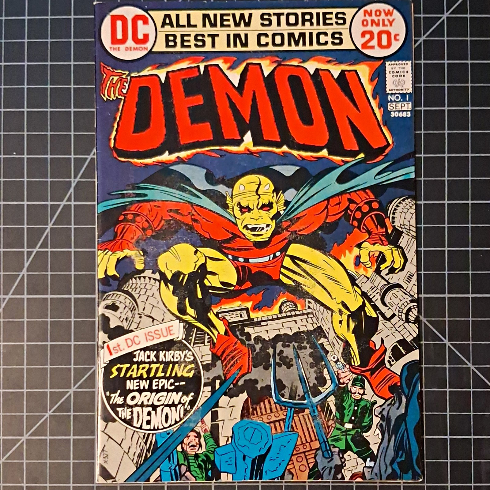 DC Comics The Demon #1 1972 Jack Kirby \