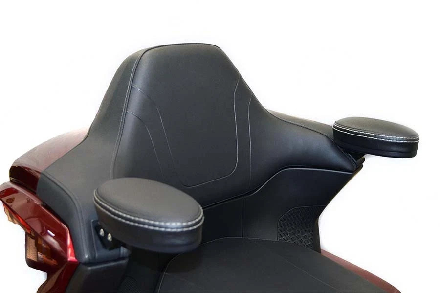 Rivco Products GL18094 Adjustable Passenger Armrest Fits 2018-2026 Gold Wing Rivco Products GL18094 Adjustable Passenger Armrest Fits 2018-2026 Gold Wing