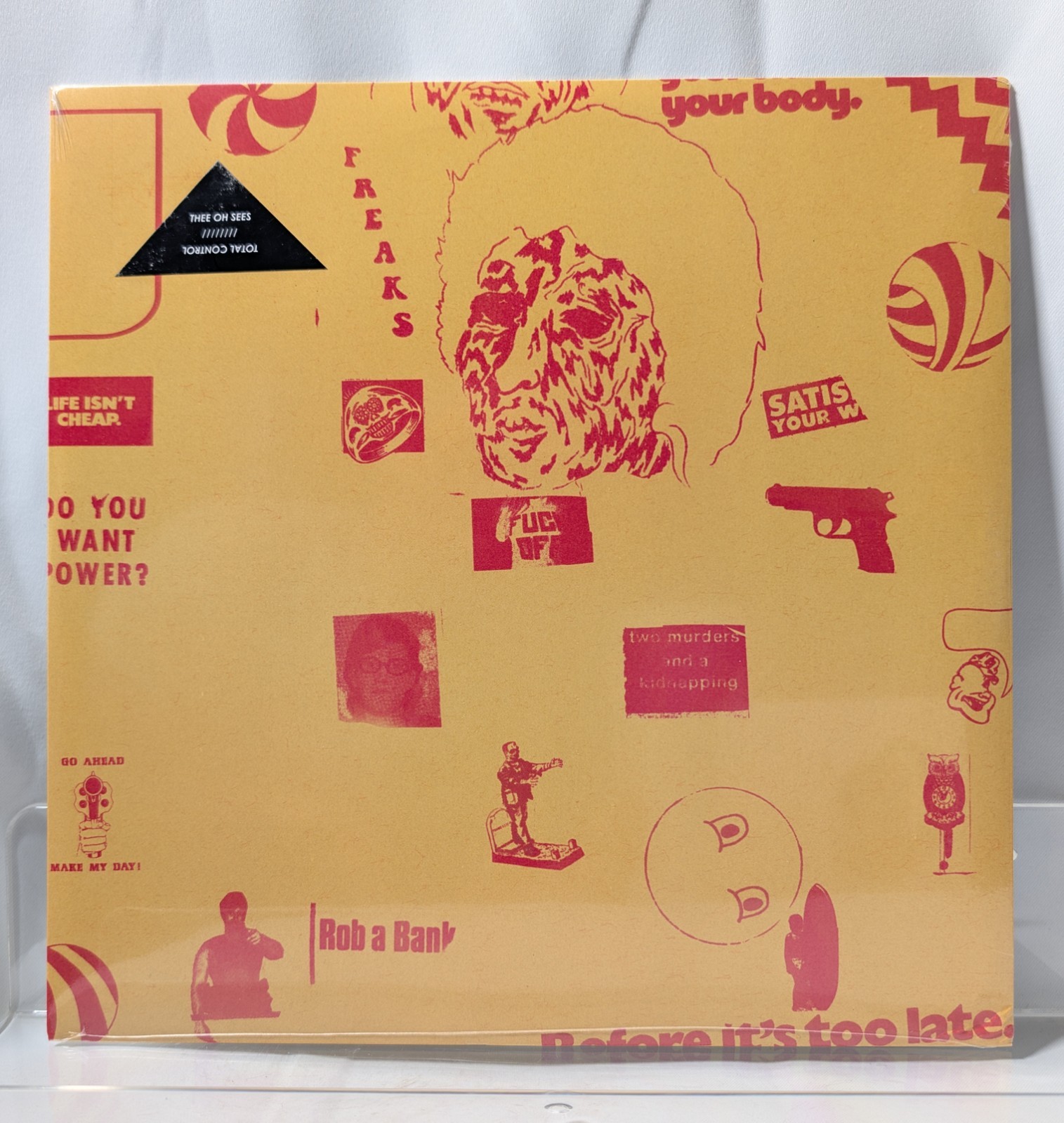Thee Oh Sees Total Control Split 2011 First Press Black Vinyl /500 Sealed