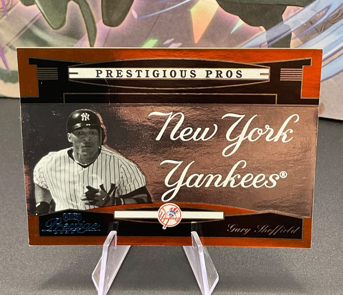 2005 Playoff Prestige #PP-37 Gary Sheffield Prestigious Pros Orange /500 Yankees