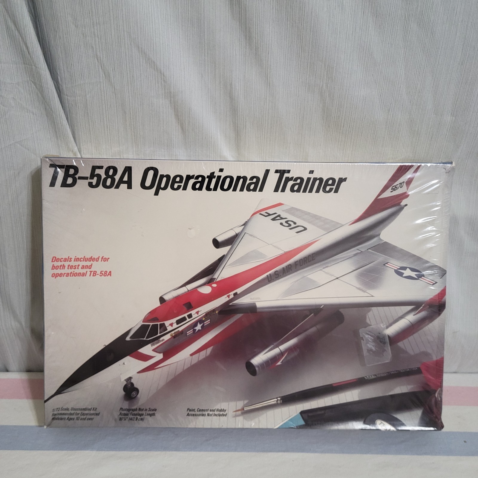 Testors Italeri TB-58A Operational Trainer 1/72 676 BRAND NEW SEALED NEVER OPEN