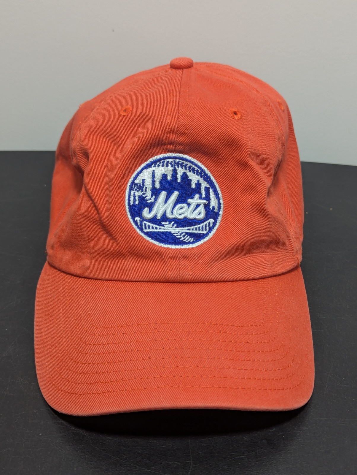 47 Brand MLB New York Mets NYM Orange Adjustable Hat Baseball Cap OSFA One Size 47 Brand MLB New York Mets NYM Orange Adjustable Hat Baseball Cap OSFA One Size