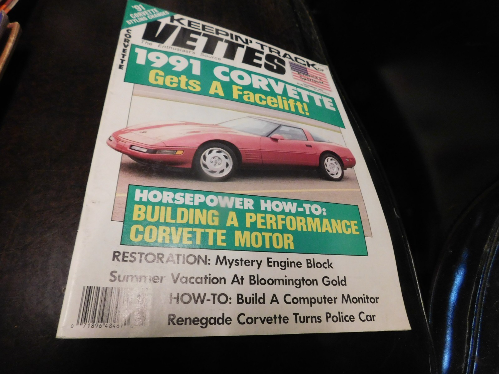 Keepin\' Track Of Vettes Magazine 1990 November