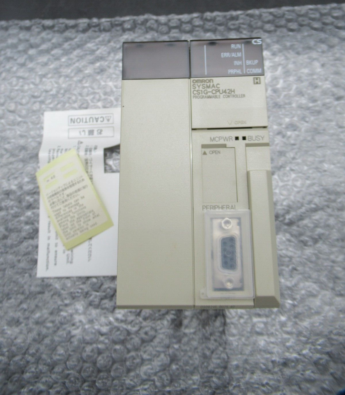 Omron CS1G-CPU42H Programmable Logic Controller (Fast Shipping) Omron CS1G-CPU42H Programmable Logic Controller (Fast Shipping)