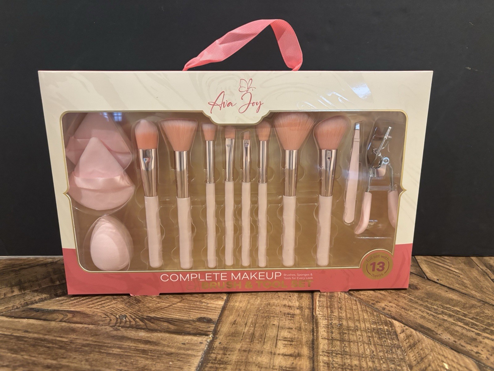 13 Piece Brush Set Ava Joy Complete Brush Collection And Blending Sponges SAVE