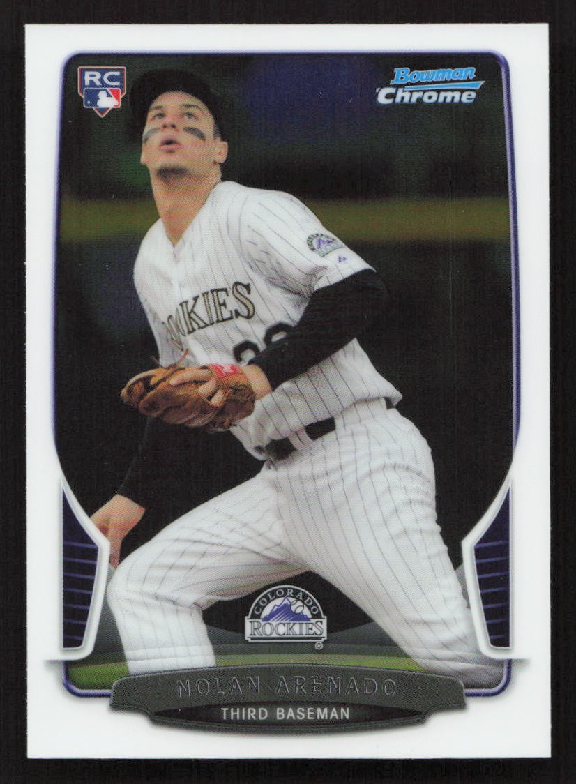 2013 Bowman Chrome Nolan Arenado RC Rookie #24 Card - Quantity