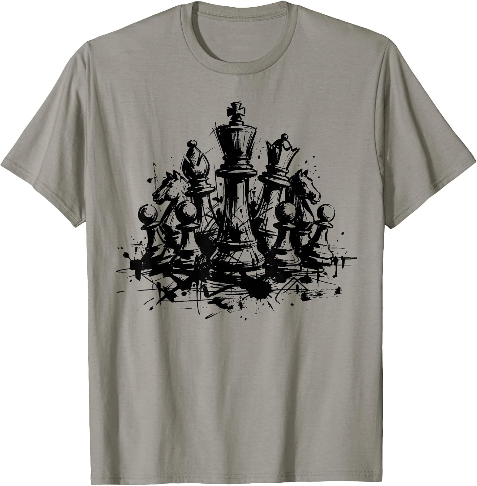 Vintage Chess Board Game Tee Funny Chess Player Checkmate T-Shirt