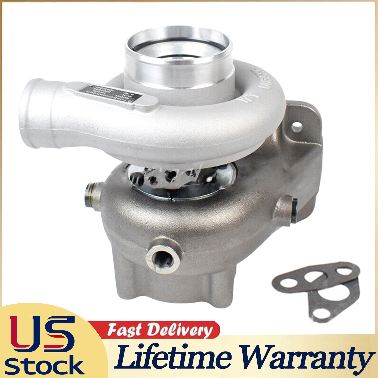 HX40M Turbocharger For 95-2006 Cummins Marine 6BTA 5.9L 3536620 3536621 3802829