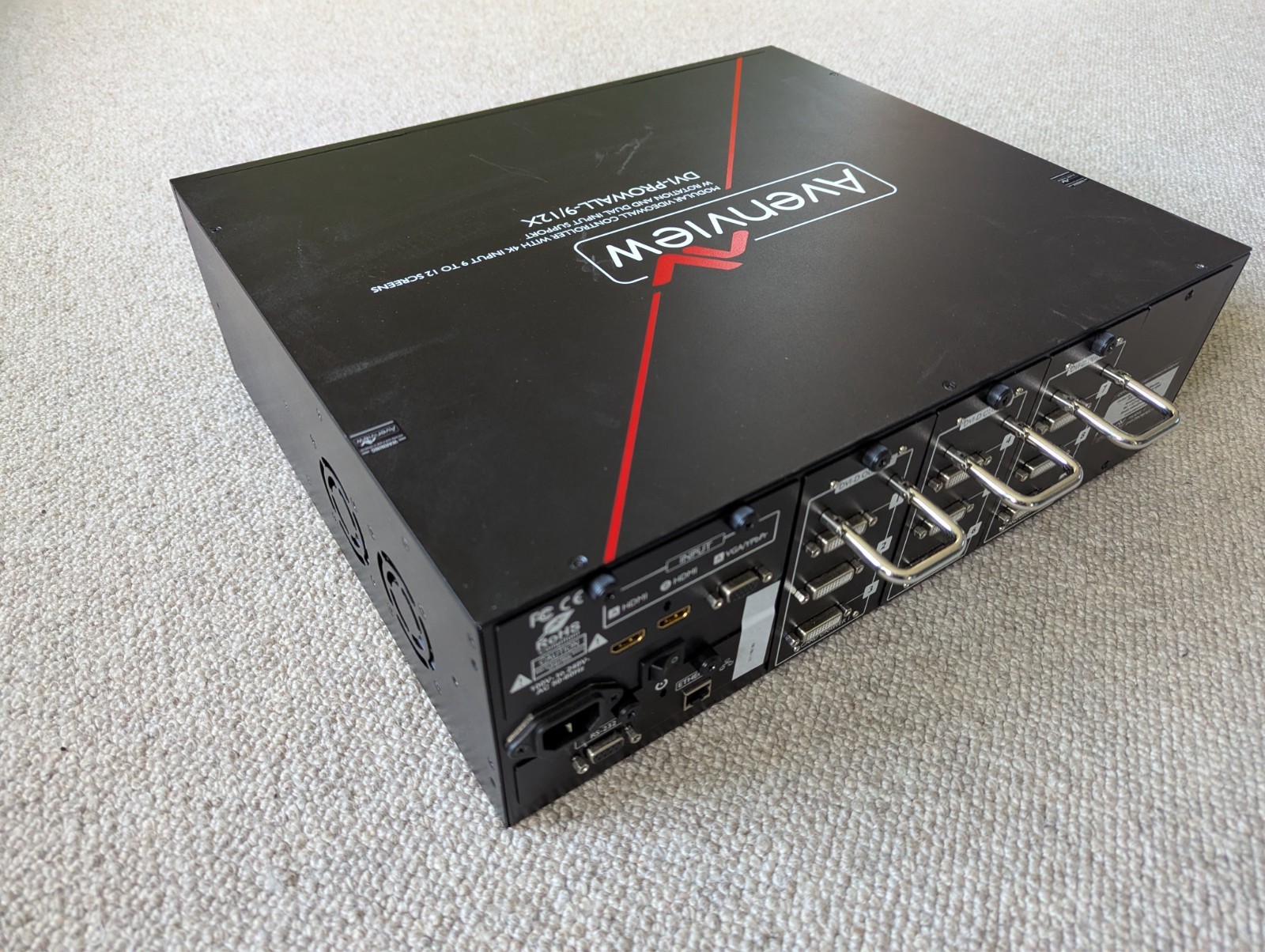 Avenview DVI-Prowall-9X 4K30 Video Wall Processor Link up to 9 Screens at 4K