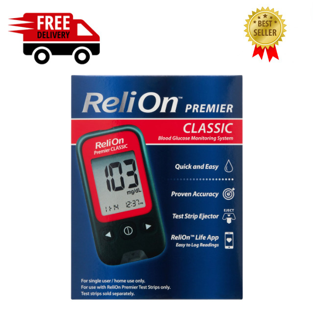 ReliOn Premier CLASSIC Blood Glucose Monitoring System ReliOn Premier CLASSIC Blood Glucose Monitoring System