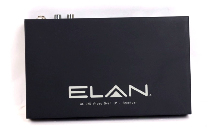 Elan Video Over IP 4K UHD Receiver EL-4K-VIP-RX TESTED u762
