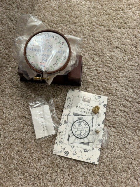Vintage Pleasant Company American Girl Felicity Sampler in box
