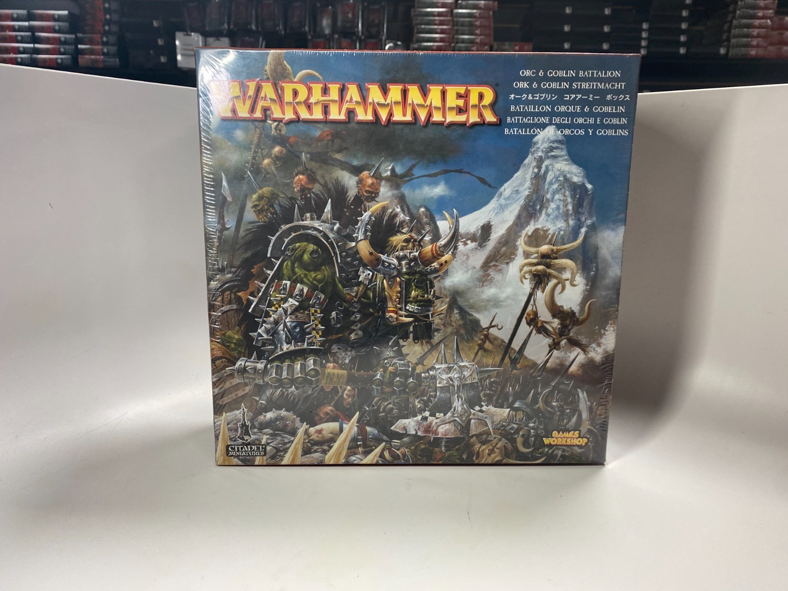Warhammer Fantasy The Old World - Orc and Goblin Battation - OOP NEW Warhammer Fantasy The Old World - Orc and Goblin Battation - OOP NEW
