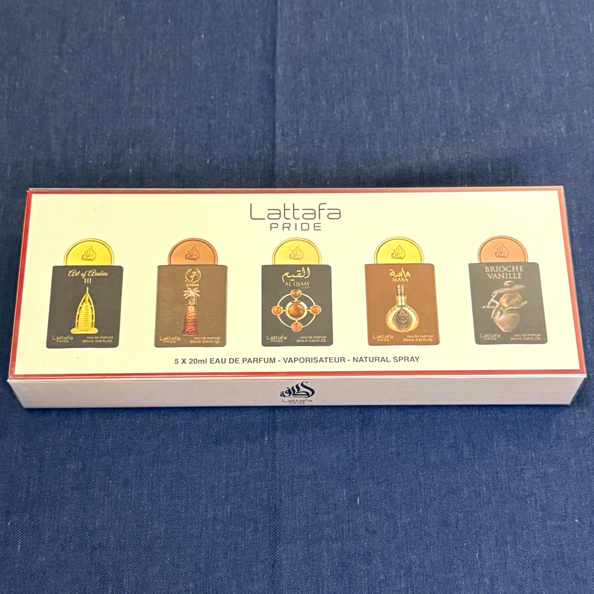 Lattafa Pride Gift Set Box 04 Eau de Parfum Natural Spray 5 x 20 mL