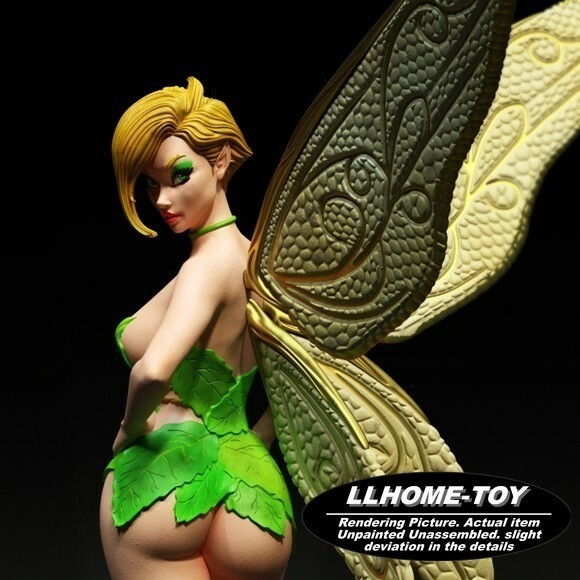 1/24 7CM tall Fairy 3d Print Model Unpainted Garage Kit Statue Figure