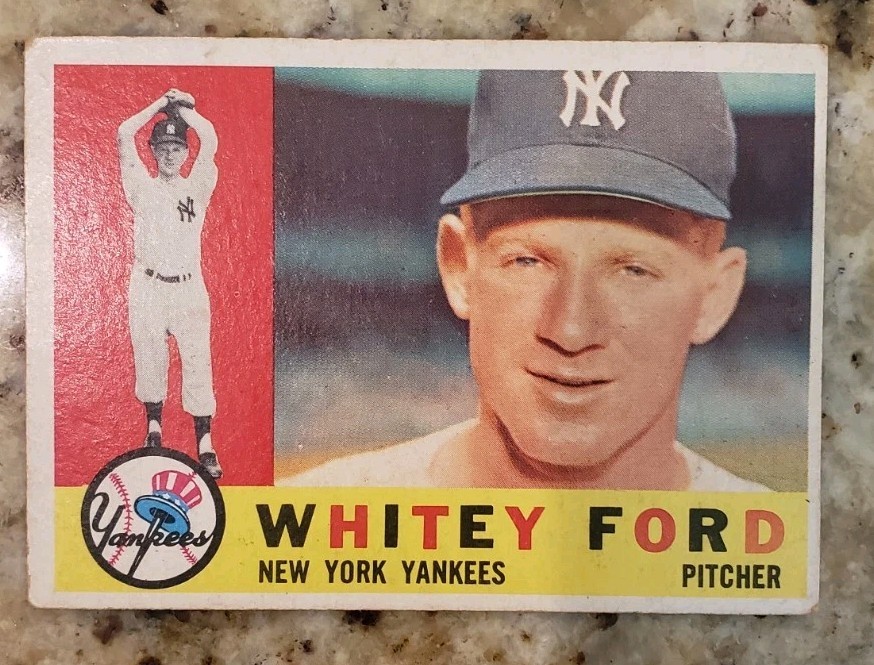 1960 Topps - Whitey Ford #35 New York Yankees 