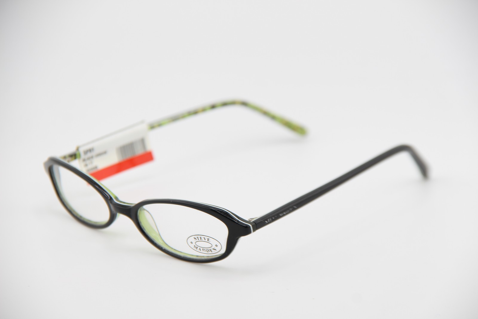 NEW STEVE MAIDEN SP81 OX BLACK GREEN AUTHENTIC EYEGLASSES 48-17