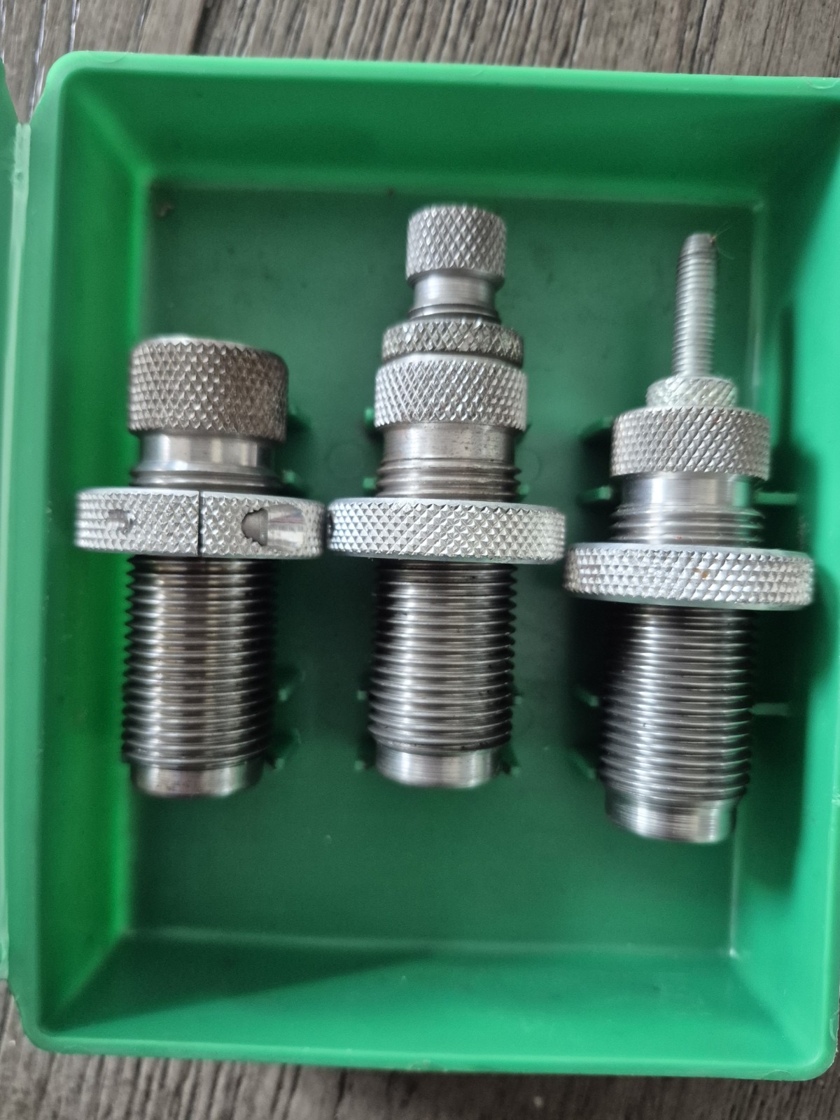 Vintage RCBS 3-Die Set .45 ACP SWC Reloading Dies #18906